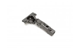 cerniere collo dritto X91 con chiusura soft e Basetta Euro, altezza 0, Acciaio, Titanio