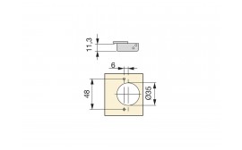 Cerniere collo dritto X91 con chiusura soft
