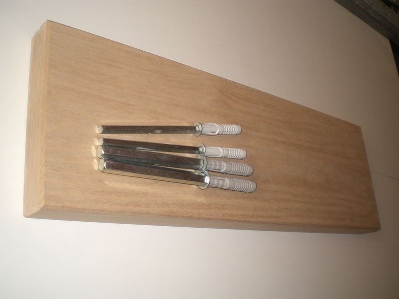 Mensole in legno massello