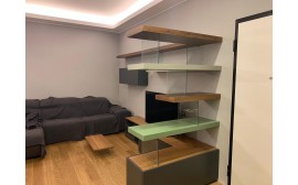 Mensole alto spessore alleggerite nobilitate in vero legno