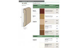Cornice coprifilo per porte 65x10mm